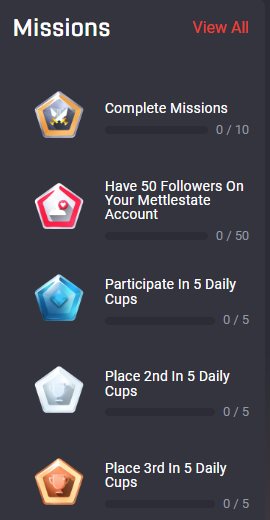 Mettlestate has added a feature where you can complete missions on their website