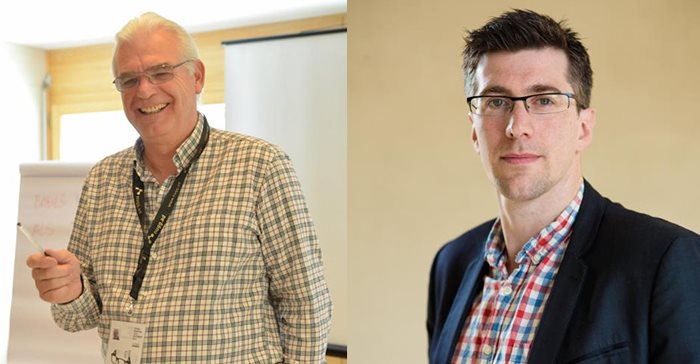 Hervé de Clerck, dream leader at Act Responsible and David Tiltman, SVP content, Warc and Act'ive partner