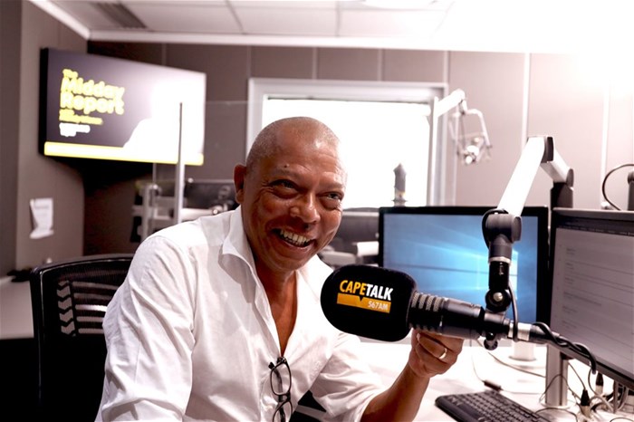 Clarrie flexes his talk muscle on CapeTalk