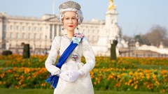 Britain's Queen Elizabeth gets own Barbie doll for Platinum Jubilee