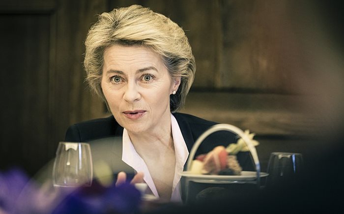 Source: Wikipedia. Ursula von der Leyen, president of the European Commission during the Munich Security Conference in 2017.