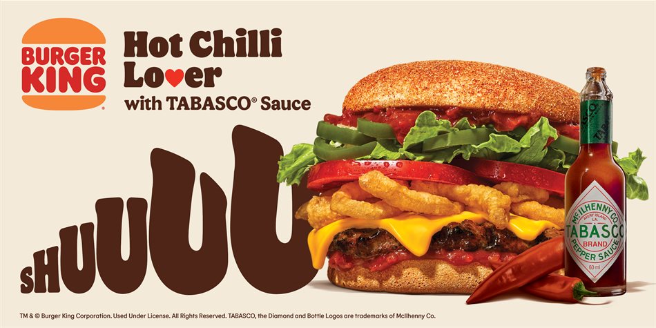 Why settle for a chilli burger when you can have a chilli burger with a Shuuu moment