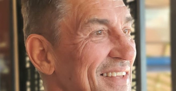 Source: Supplied. Carl De Villiers suffered a stroke in March last year. He is alive thanks to a mechanical thrombectomy and intense rehabilitation therapy.