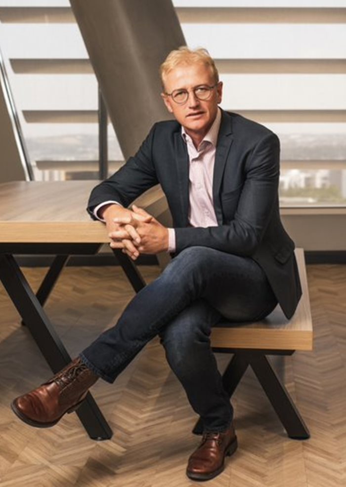 Source: Supplied. FNB chief executive officer, Jacques Celliers.