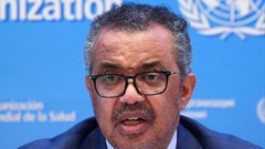 Source: REUTERS. Tedros Adhanom Ghebreyesus, Director-General of the World Health Organization (WHO).