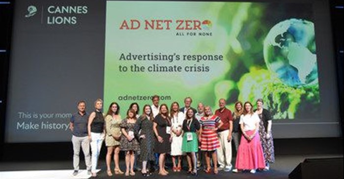 Supplied. Advertising agencies and groups, advertisers and media and trade bodies have come together at Cannes to apply and plan the rollout of Net Zero