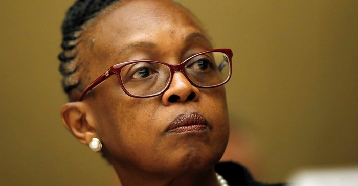 Source: Reuters/Denis Balibouse. WHO regional director for Africa Matshidiso Moeti.