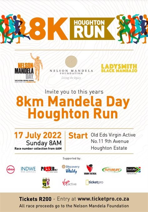 Walking in Madiba's footsteps in Houghton for Mandela Day