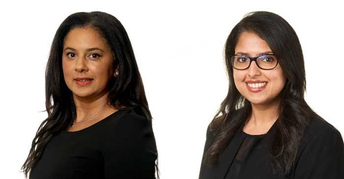 Merlita Kennedy, partner, and Pooja Dela, partner at Webber Wentzel
