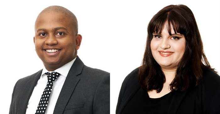 Ziyanda Sibeko, senior associate, and Bernadette Lötter, senior associate, at Webber Wentzel