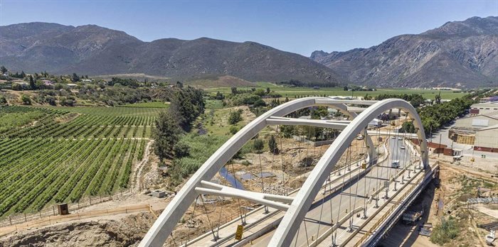 South view of the New Ashton Arch. Source: Supplied