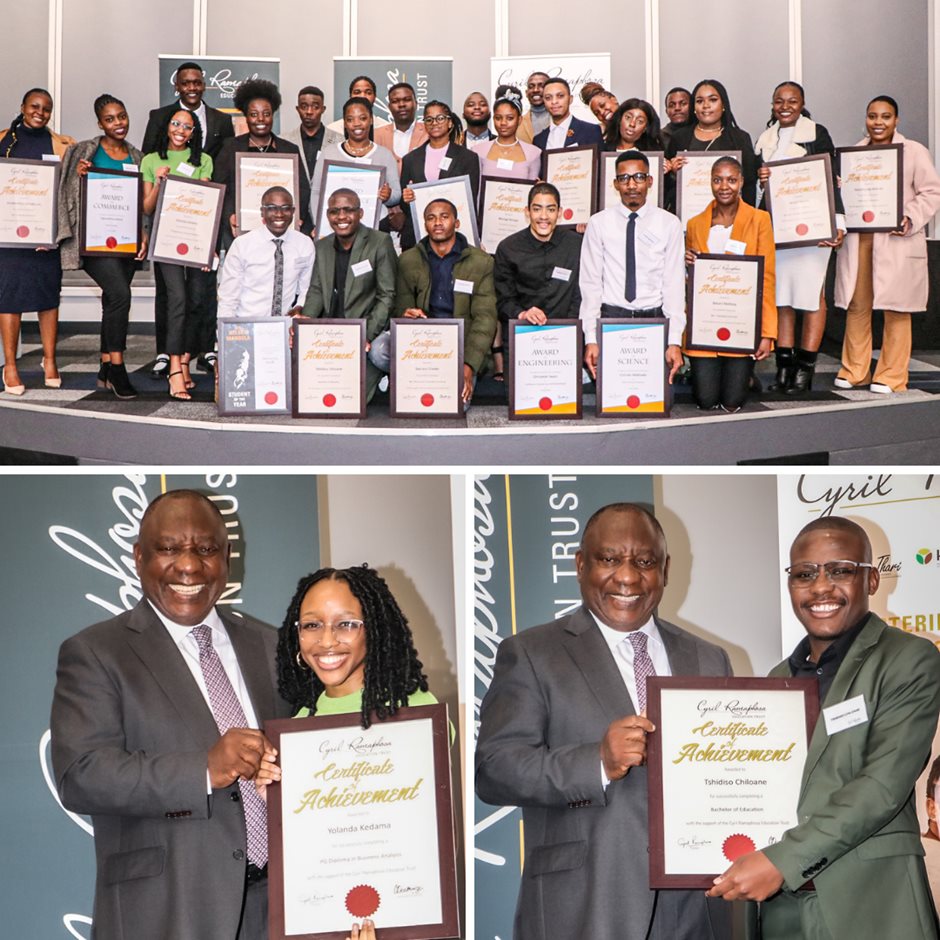 Cyril Ramaphosa Education Trust (CRET) celebrates academic excellence at the 2022 CRET awards ceremony