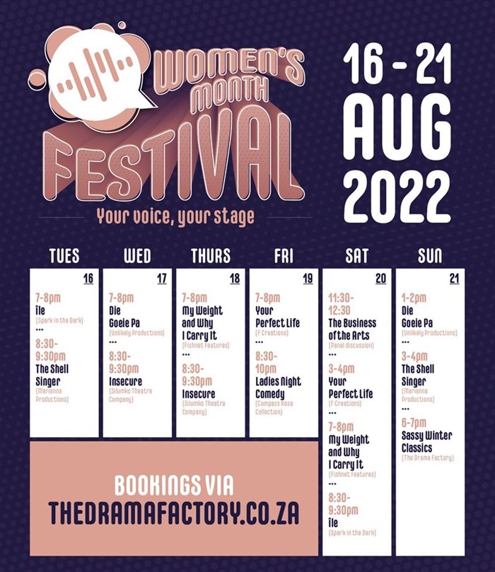 The Drama Factory hosts Women's Month Festival
