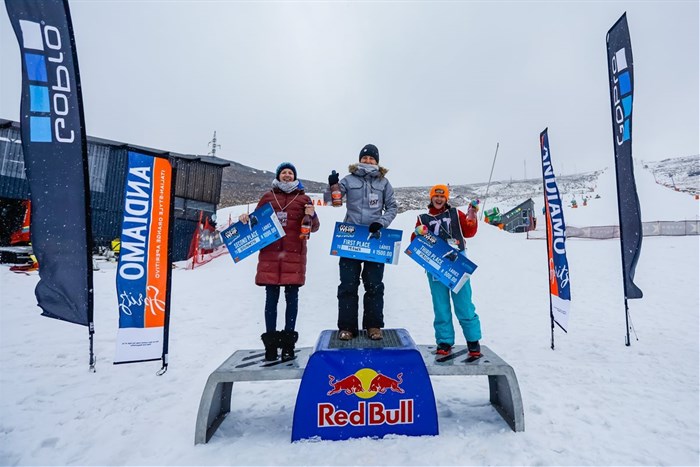 Image by Dominic Barnardt: The Ladies Division podium
