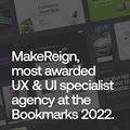 MakeReign: The most awarded specialist UX/UI agency at the Bookmarks