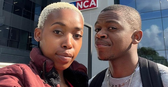 Image supplied. Jamie, who appeared in Chicken Licken’s Love Me Tender Burger TV ad, has finally found love in his soul mate, Sive