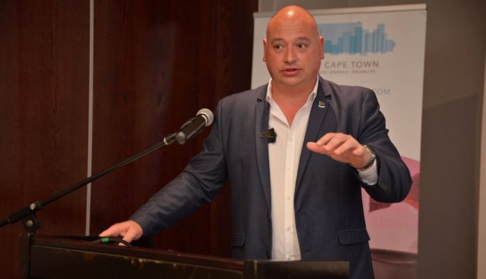 Alderman James Vos, City of Cape Town's mayoral committee member for economic growth. Source: Supplied