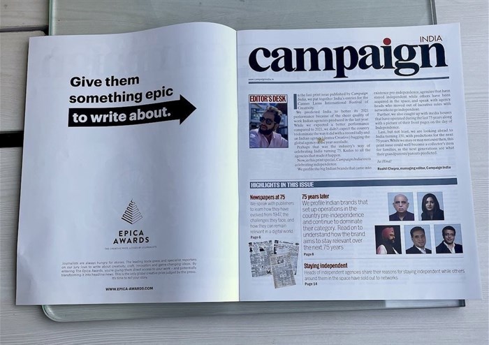 Epica Awards campaign highlights unique jury format