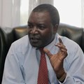 Source: Reuters. Kenya's former central bank governor Njuguna Ndung'u at his office in Nairobi.