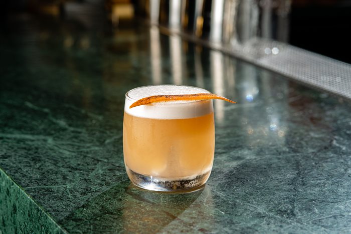 Mix Bar’s must-try Bourbon cocktails is the classic Bourbon Sour