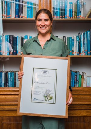 Dr Elizabeth le Roux, research fellow at the University of Pretoria, and assistant professor at the University of Aarhus in Denmark