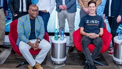 Source: Supplied. Absa Group and Zindi colleagues at the Career Day.