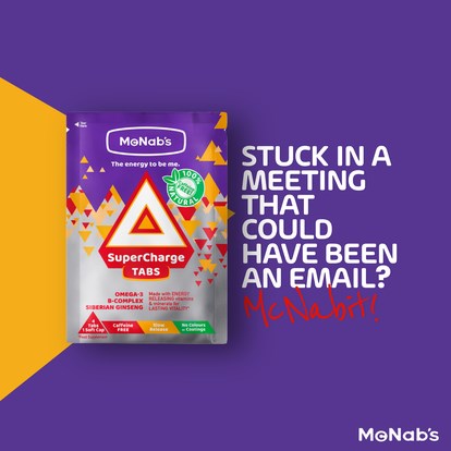 Sherbet Agency nabs SA's energy supplement hero, McNab's!