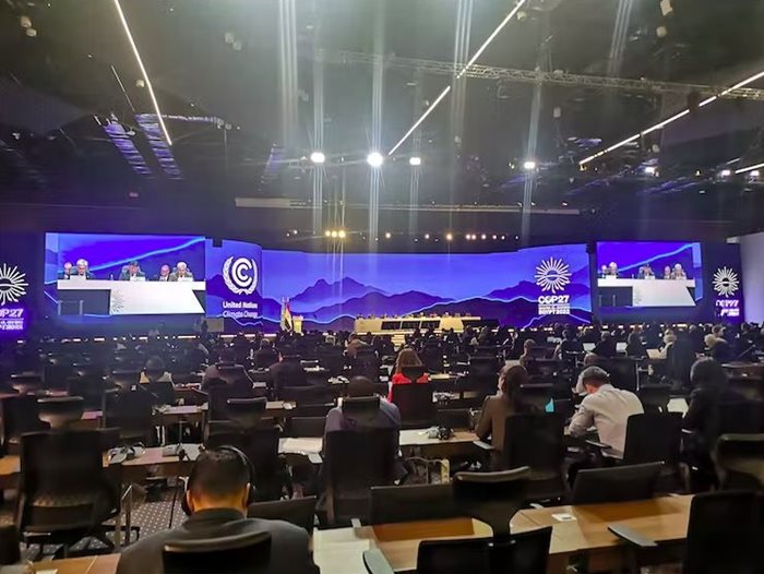 The authors attended the negotiations in Sharm El-Sheikh, Egypt. Simon Chin-Yee, author provided.