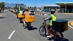 Eco-friendly fast food deliveries create jobs for young people