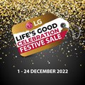 LG announces incredible deals on home appliances and more for this year's Festive Sale