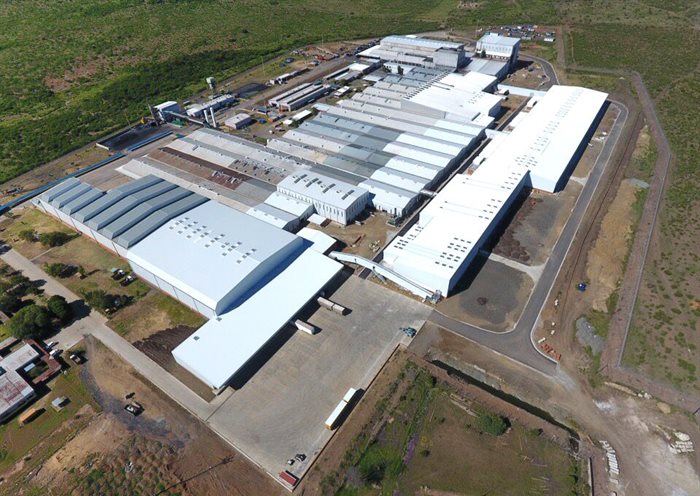 Sumitomo Rubber South Africa's manufacturing plant in Ladysmith, northern KZN