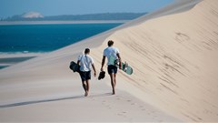 Image supplied: Anantara Bazaruto Island Resort dune boarding