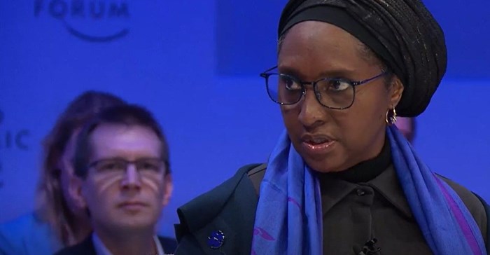 Source: Supplied. Nigeria's finance minister, Zainab Shamsuna Ahmed.