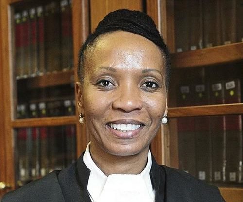 Image: Justice Mahube Molemela -