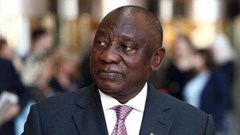 Source: Reuters. President Cyril Ramaphosa.