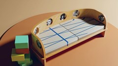 Lindiwe Gugushe showcases some of her furniture in the revamped edition. Source: Supplied.