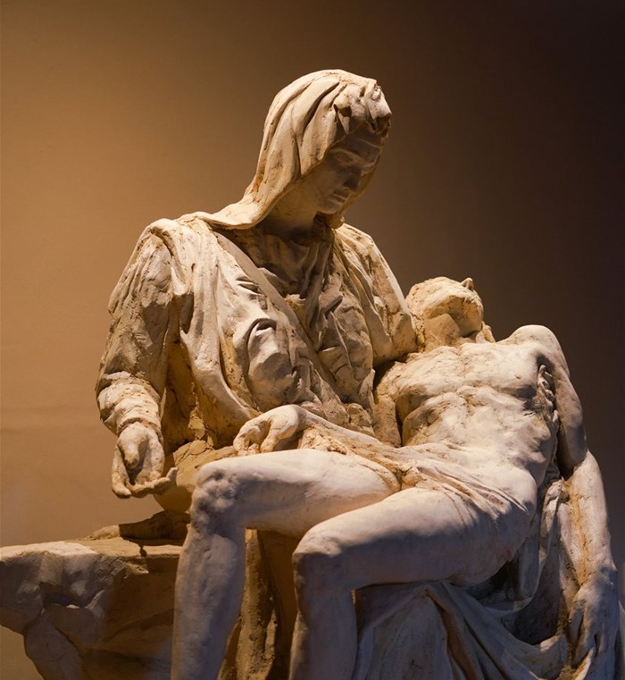 Wim Botha’s Mieliepap Pietà. Image supplied