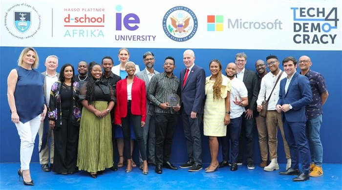 Ghana's Trustur is crowned best democracy-affirming startup in Africa at Tech4Democracy, Cape Town