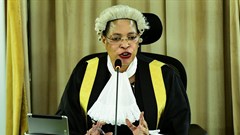 Ugandan legislators participate in the debate of the Anti-Homosexuality bill, which proposes tough new penalties for same-sex relations during a sitting at the Parliament building in Kampala, Uganda 21 March 2023. Reuters/Abubaker Lubowa
