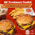 R400,000 in university fees to be won from Burger King and Varsity Vibe