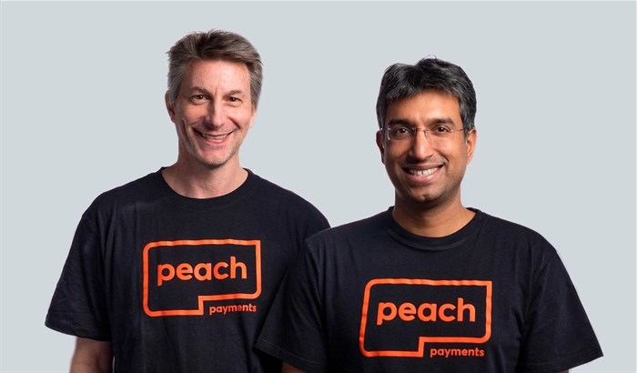 Peach Payments founders Andreas Demleitner and Rahul Jain | image supplied