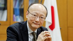 Source: Reuters. Japan's vice minister of finance for international affairs, Masato Kanda.