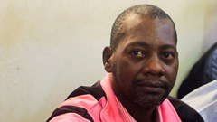 Paul Mackenzie, 50, a Kenyan cult leader accused of ordering his followers of the members of the Good News International Church to starve themselves to death in Shakahola forest, appears at Malindi Law Courts, in Malindi, Kenya, 2 May 2023. Reuters/Stringer