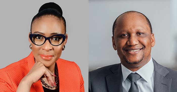 Lillian Barnard and Kalane Rampai | image supplied