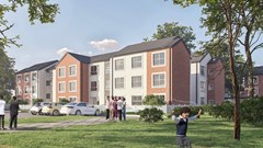 Supplied image: Artist impression of the Carnival City Lifestyle Estate’s apartments