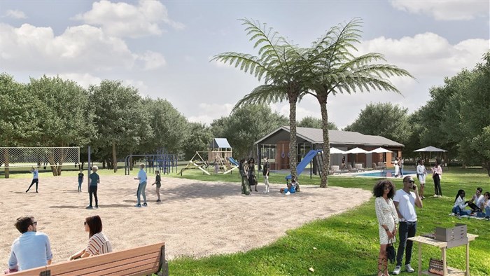 Supplied image: Artist impression of the Carnival City Lifestyle Estate’s park