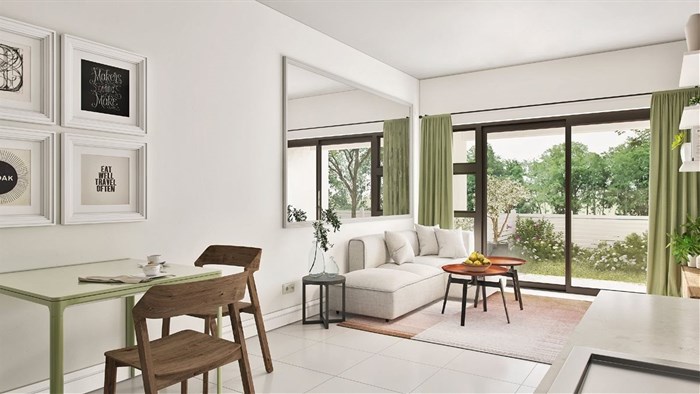 Supplied image: Artist impression of the Carnival City Lifestyle Estate’s affordable apartment