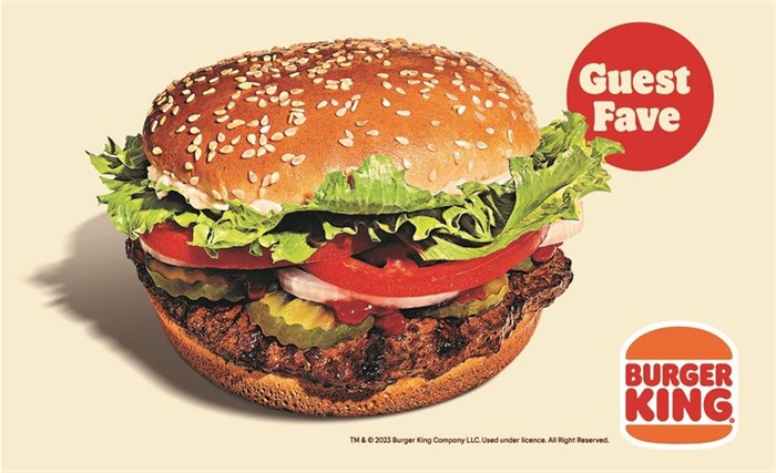 South Africa's favourite burger delights taste buds at Burger King