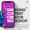 Image supplied. The DStv Content Creator Awards are hosting an informative Emerging Content Creator Workshop in Johannesburg