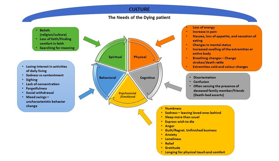 Psychosocial palliative care: The dying person's Bill of Rights